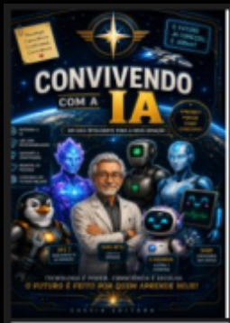 Capa do livro Convivendo com a IA